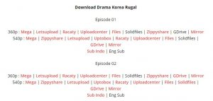 Tutorial Cara Download Drama Korea Praktis dan Mudah di Drakorindo